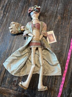 Carmen Manago collectible Shelf Sitter Doll - Beach themed